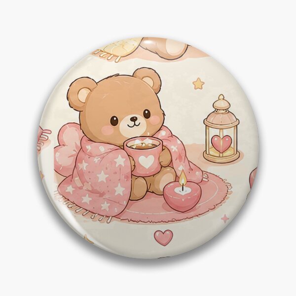 Item preview, Teddy Bear Love Candle Pattern designed and sold by Soft Berry Studio.
