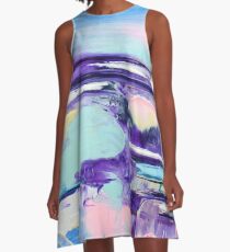 Pastel Breeze 5 A-Line Dress