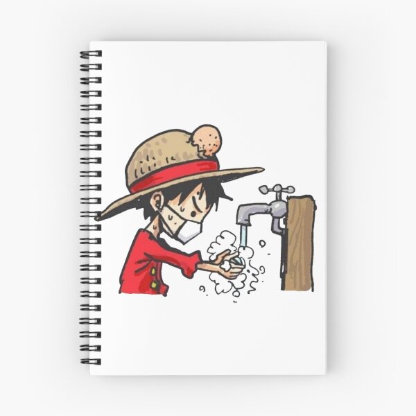 Item preview, Masked Straw Hat Boy Washing Hands under Wooden Tap designed and sold by DeepBlueMeadow.