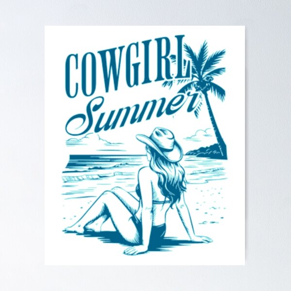 Item preview, COWGIRL SUMMER designed and sold by Pabhas.