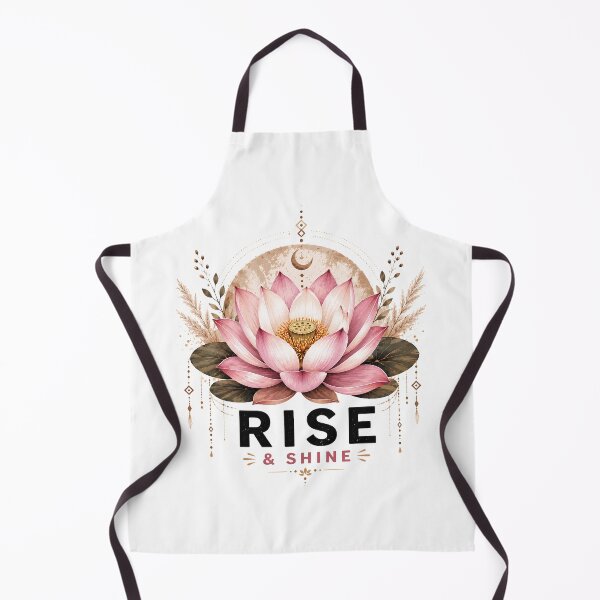 Item preview, Rise & Shine Boho Lotus Flower | Botanical Floral Design designed and sold by CalmMandala.