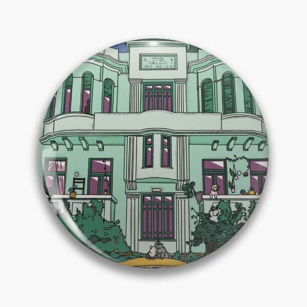 Item preview, Building on Pinsker 19, Tel Aviv designed and sold by Tel Aviv Loves You.