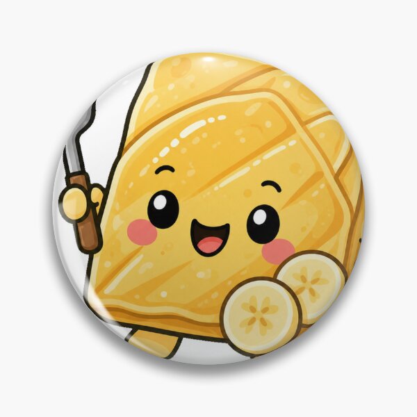 Item preview, Cute Thai Banana Roti designed and sold by Doodle Planet.