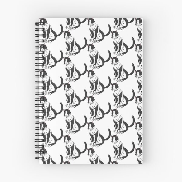 Item preview, Happy Tuxedo Cat Pattern designed and sold by Colmeia de Ideias.