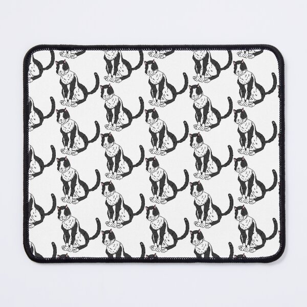 Item preview, Happy Tuxedo Cat Pattern designed and sold by Colmeia de Ideias.