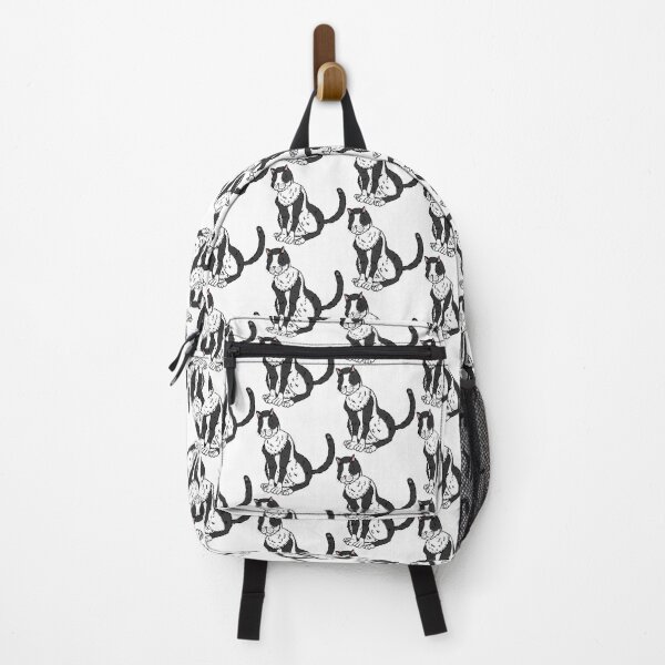 Item preview, Happy Tuxedo Cat Pattern designed and sold by Colmeia de Ideias.