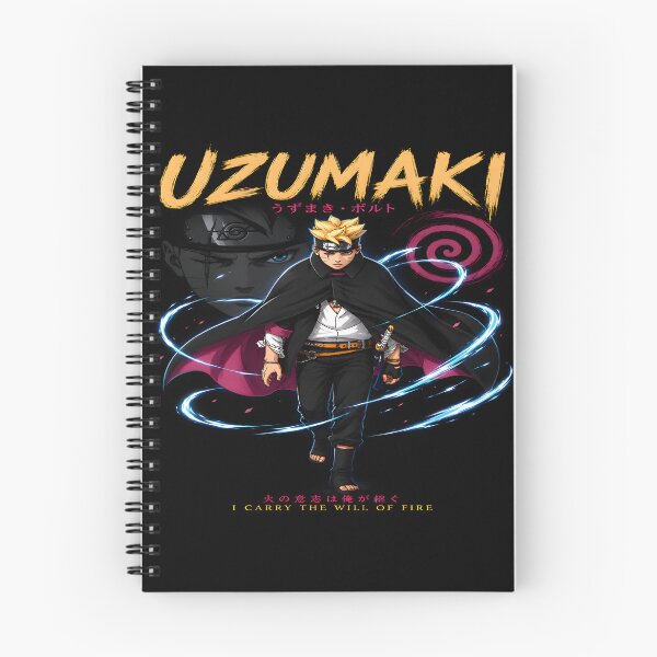 Item preview,  Uzumaki Prodigy- I Carry The Will of Fire | Next Generations Otsutsuki Aesthetic Design designed and sold by Trinidesigns123.