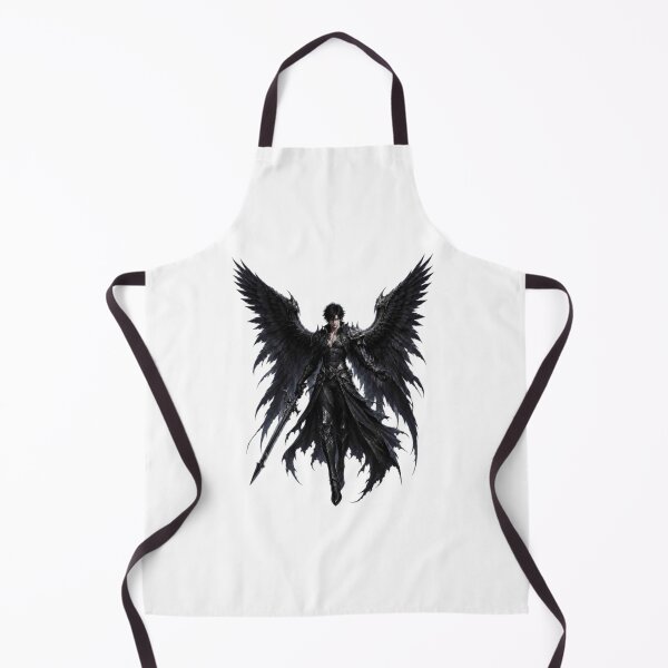 Item preview, Dark Angel Warrior with Giant Black Wings designed and sold by TripleVertex-1.