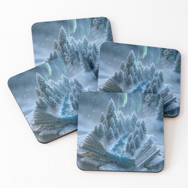 Item preview, Enchanted Winter Storybook Forest designed and sold by Helenaphotoart.