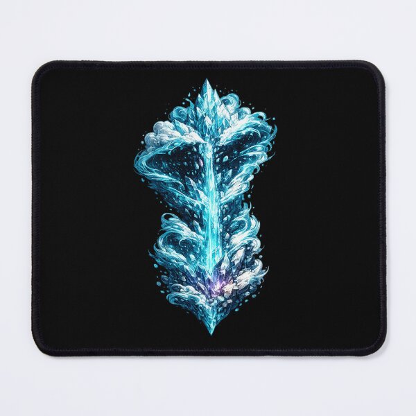 Item preview, Icy Crystal Energy Formation Illustration designed and sold by ArtoryWorks.