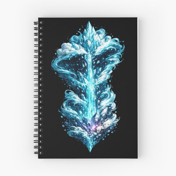 Item preview, Icy Crystal Energy Formation Illustration designed and sold by ArtoryWorks.