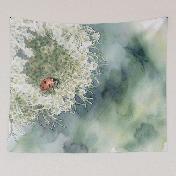 Item preview, Ladybug in Watercolor. designed and sold by tomorrowsart.