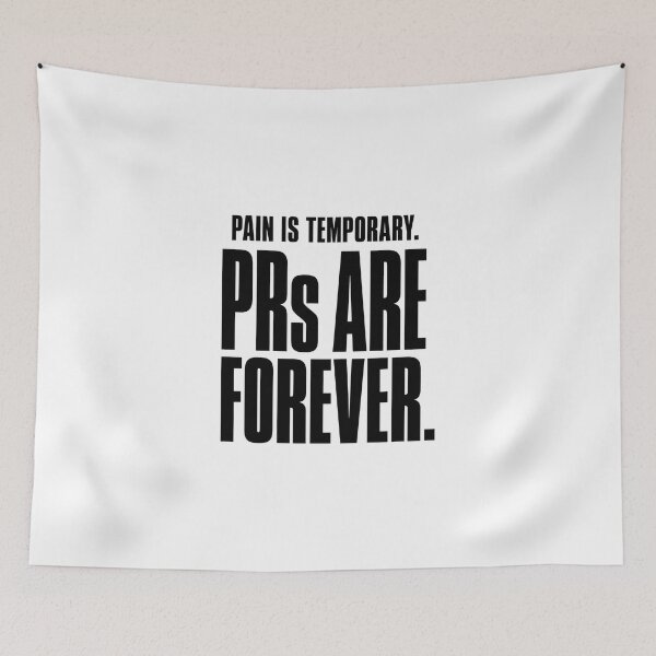 Item preview, Pain is temporary. PRs are forever. designed and sold by FBA.