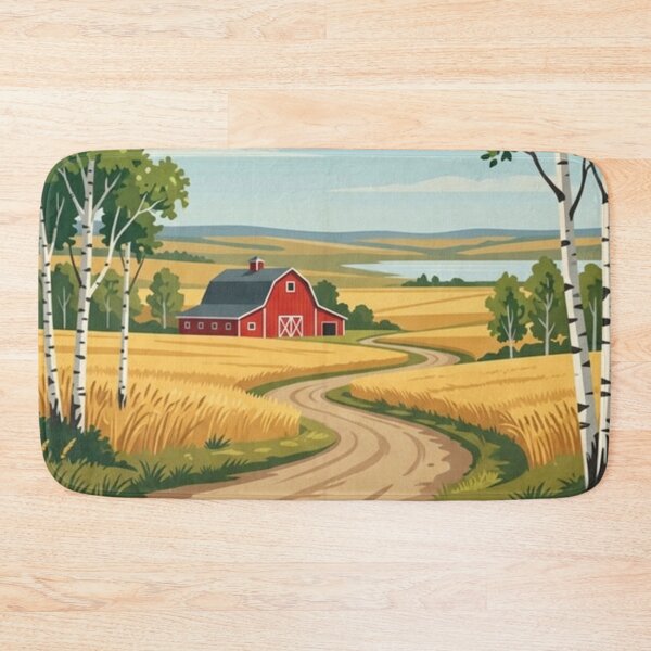 Item preview, Northern USA Vintage Style Travel Advert designed and sold by Dimensionality.
