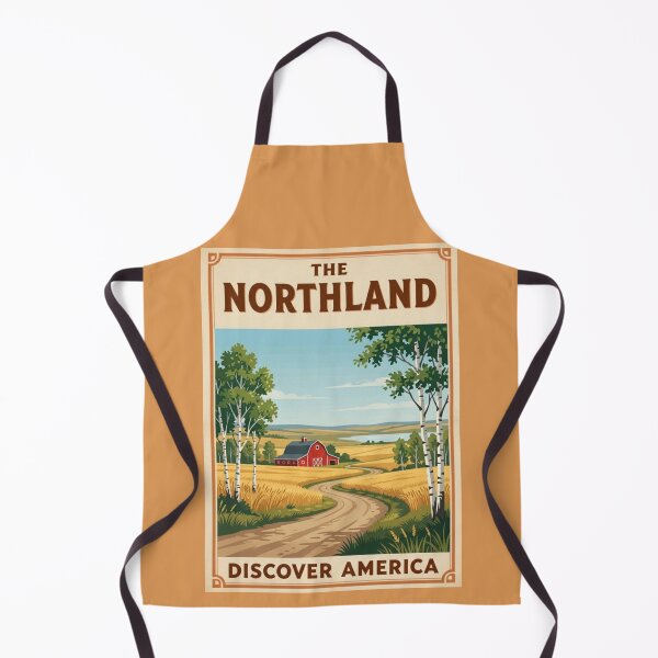 Item preview, Northern USA Vintage Style Travel Advert designed and sold by Dimensionality.