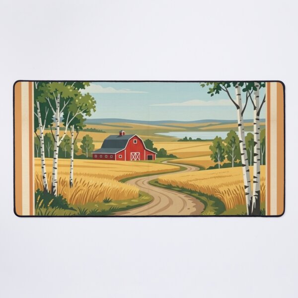 Item preview, Northern USA Vintage Style Travel Advert designed and sold by Dimensionality.