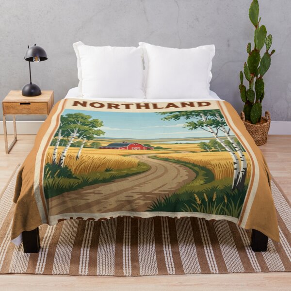 Item preview, Northern USA Vintage Style Travel Advert designed and sold by Dimensionality.