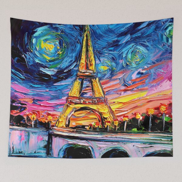 Item preview, Eiffel Tower Night designed and sold by AjaTrier.