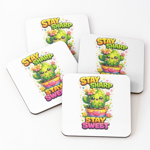 Item preview, Cute Kawaii Cactus Stay Sharp Stay Sweet designed and sold by M.Store.