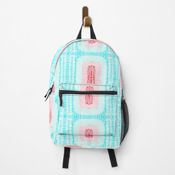 Item preview, Turquoise Coral Retro Tile designed and sold by CO10store.