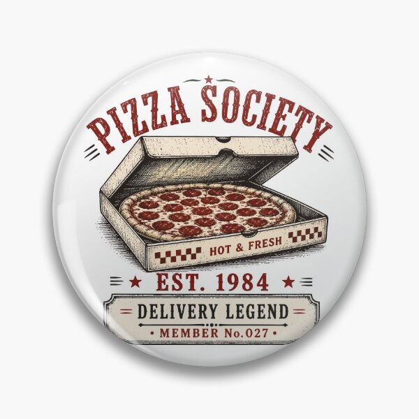 Item preview, Pizza Society | Pizza Delivery Box | Pizza Lover Gift designed and sold by Mikoff04-arts.