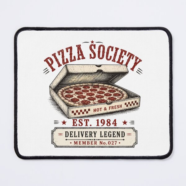 Item preview, Pizza Society | Pizza Delivery Box | Pizza Lover Gift designed and sold by Mikoff04-arts.