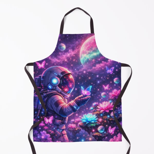 Item preview, Neon Space Butterfly Galaxy Art designed and sold by Black Signal.