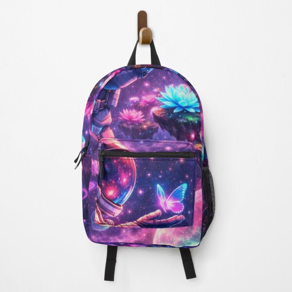 Item preview, Neon Space Butterfly Galaxy Art designed and sold by Black Signal.