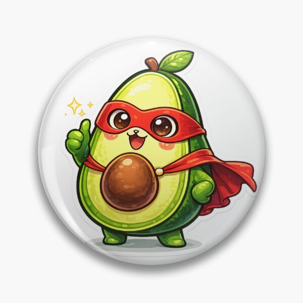 Item preview, Super Avo Hero designed and sold by Funky Fable studio.