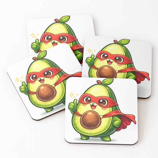 Item preview, Super Avo Hero designed and sold by Funky Fable studio.