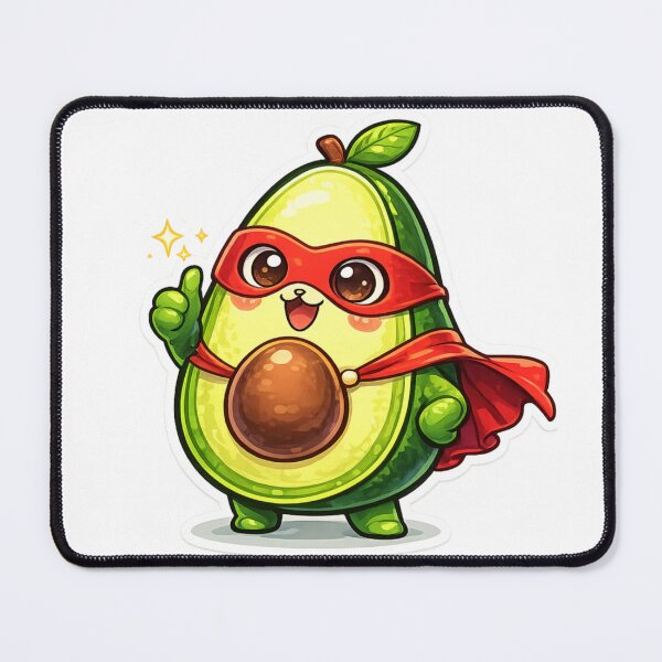 Item preview, Super Avo Hero designed and sold by Funky Fable studio.