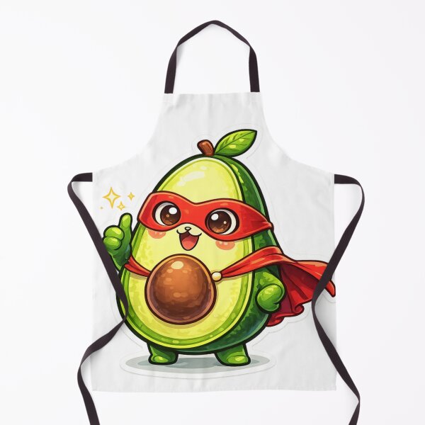 Item preview, Super Avo Hero designed and sold by Funky Fable studio.