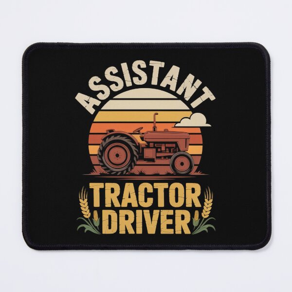 Item preview, Assistant Tractor Driver Retro Farm Tractor designed and sold by MizoX7.