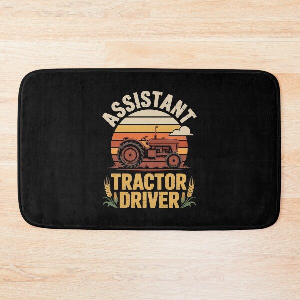Item preview, Assistant Tractor Driver Retro Farm Tractor designed and sold by MizoX7.
