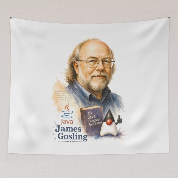 Aperçu de l'œuvre James Gosling créée et vendue par Sarcastic designs.