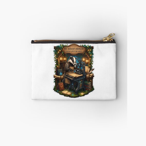 Item preview, The Badger's Bookery | Fantasy Adventure Novels | Magical Book Press | Cottagecore Bookshop | Book Lover Gift designed and sold by MrDev.
