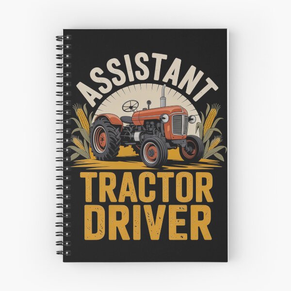 Item preview, Assistant Tractor Driver Retro Farm Tractor designed and sold by MizoX7.
