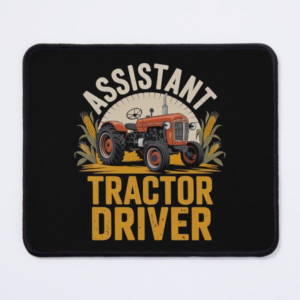 Item preview, Assistant Tractor Driver Retro Farm Tractor designed and sold by MizoX7.