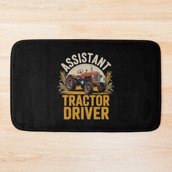 Item preview, Assistant Tractor Driver Retro Farm Tractor designed and sold by MizoX7.