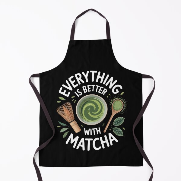 Item preview, EVERYTHING IS BETTER WITH MATCHA designed and sold by jkrphoto.