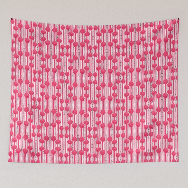 Item preview, Pink Bubble String Stripe designed and sold by CO10store.