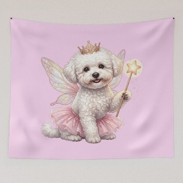 Item preview, Cute Shorkie Dog Fairy Princess With Magic Wand designed and sold by TeeARTHY.