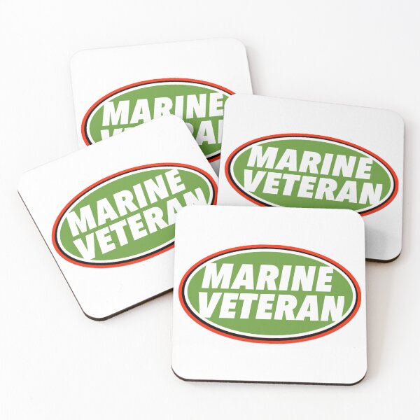 Item preview, Marine Veteran Print Novelty designed and sold by PSST-Design.