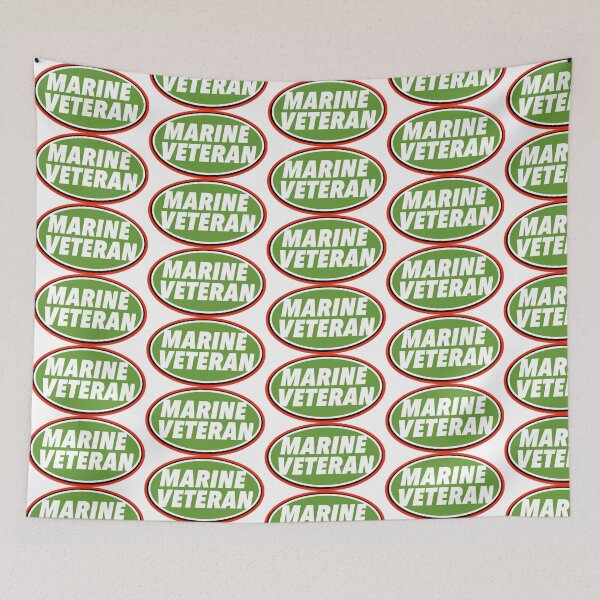 Item preview, Marine Veteran Print Novelty designed and sold by PSST-Design.