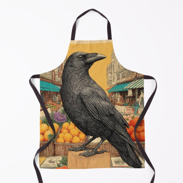Item preview, Raven Among Fruit and Vintage Urban Market designed and sold by CoffeeinBloom.