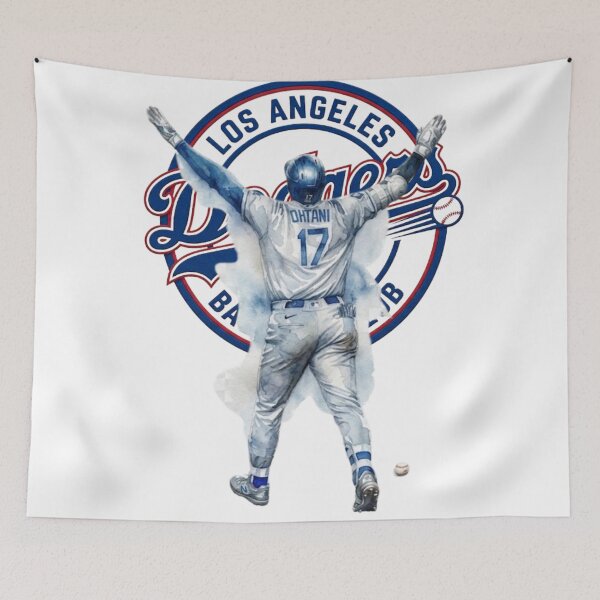 Item preview, Number 17 - Los Angeles Dodgers Victory Celebration Home Run designed and sold by cucuzeus.