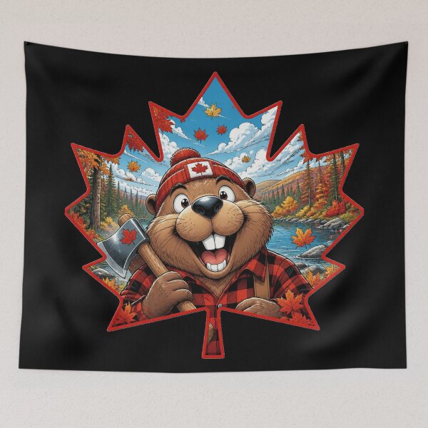 Item preview, Friendly Canadian beaver designed and sold by Talpha.