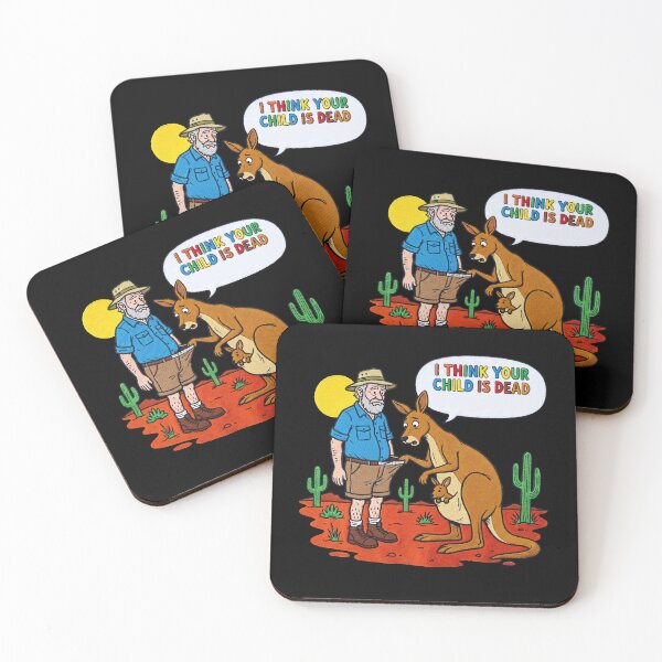 Item preview,  Funny Kangaroo Dark Humor designed and sold by TeeARTHY.