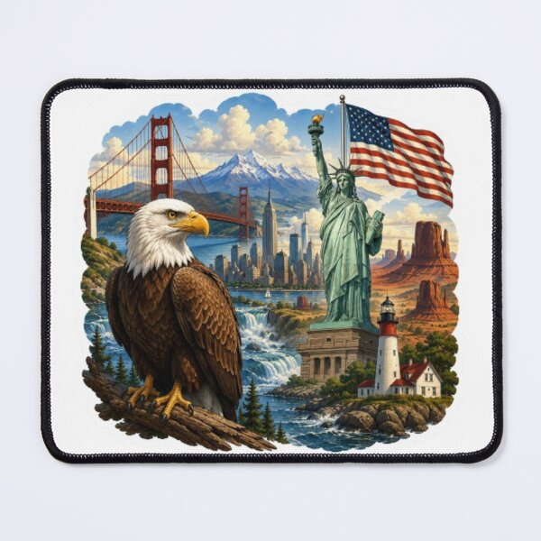 Item preview, American Bald Eagle Travel designed and sold by Snurly.