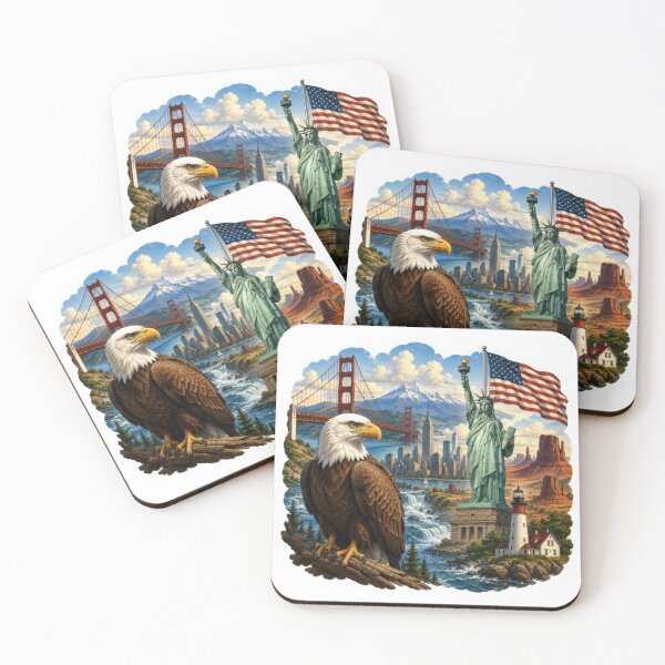 Item preview, American Bald Eagle Travel designed and sold by Snurly.